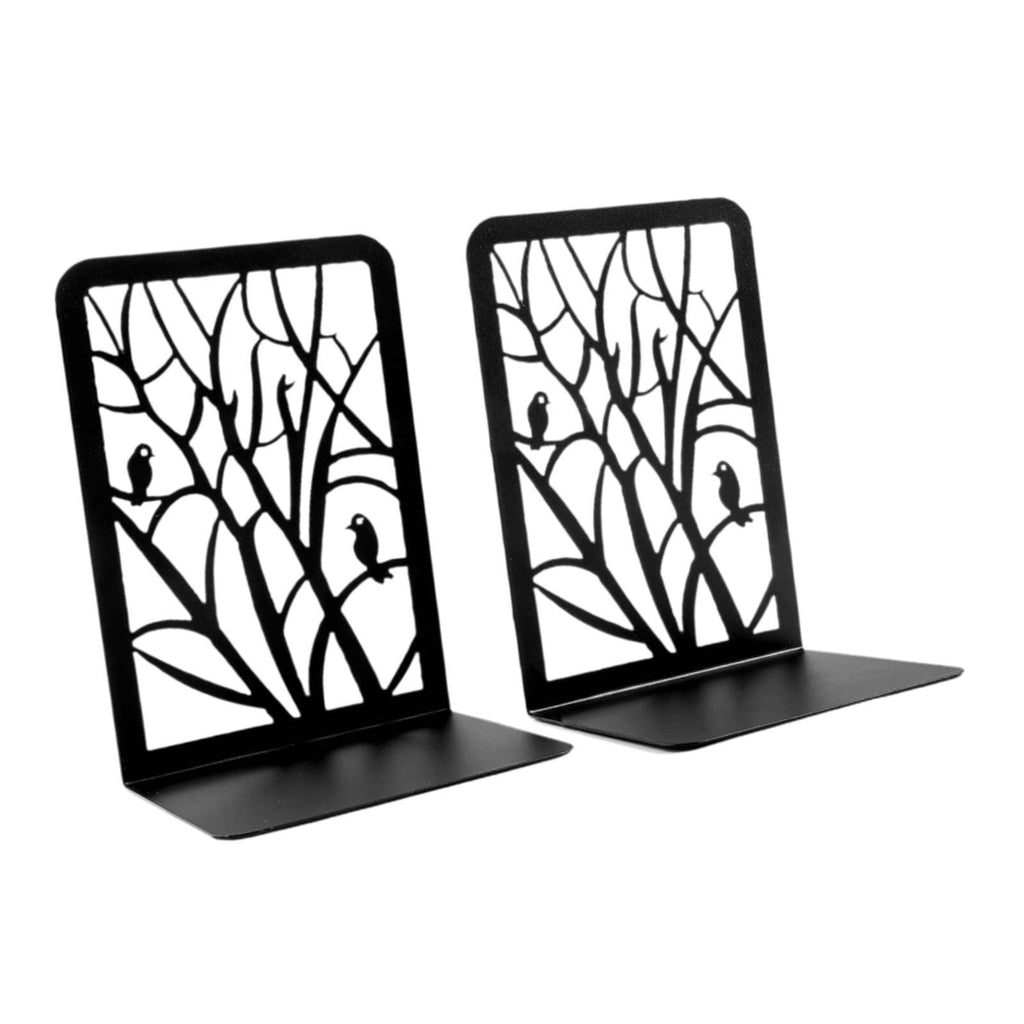 Tree of Life Metal Bookends Decorative Desktop Book Holder