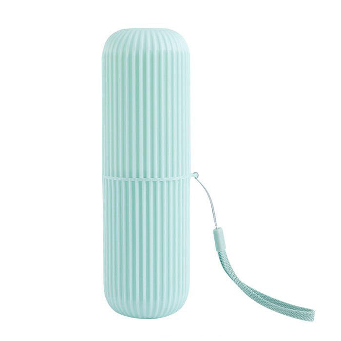 Travel Toothbrush Case with Compact PP Storage Design for Toiletries Camping and Daily Use