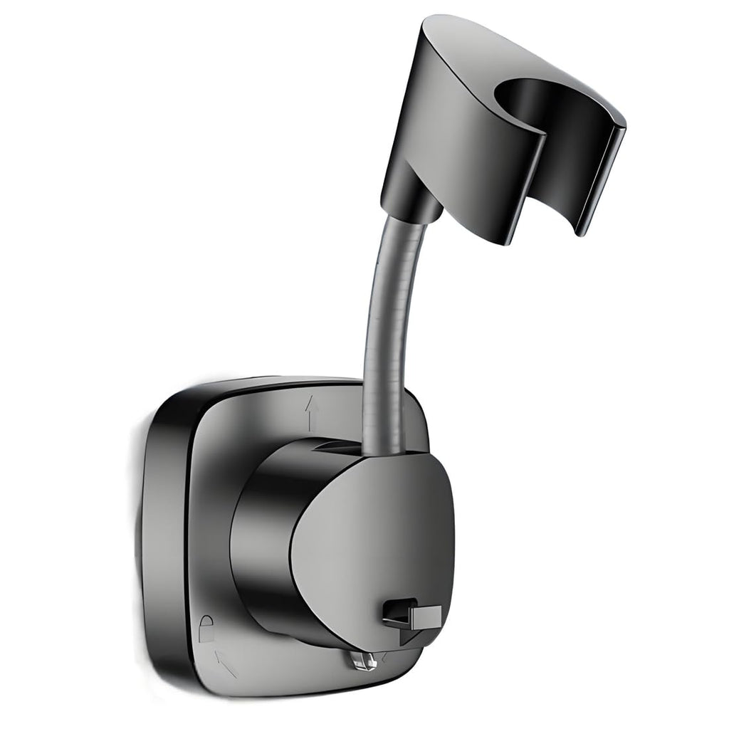 Adjustable Shower Head Holder with 360° No Drill Wall Mount Bracket for Bathroom Use