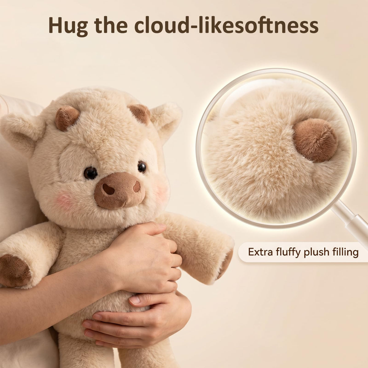 Running Plush Toy with Hand-Controlled Movement for Interactive Play and Room Decoration