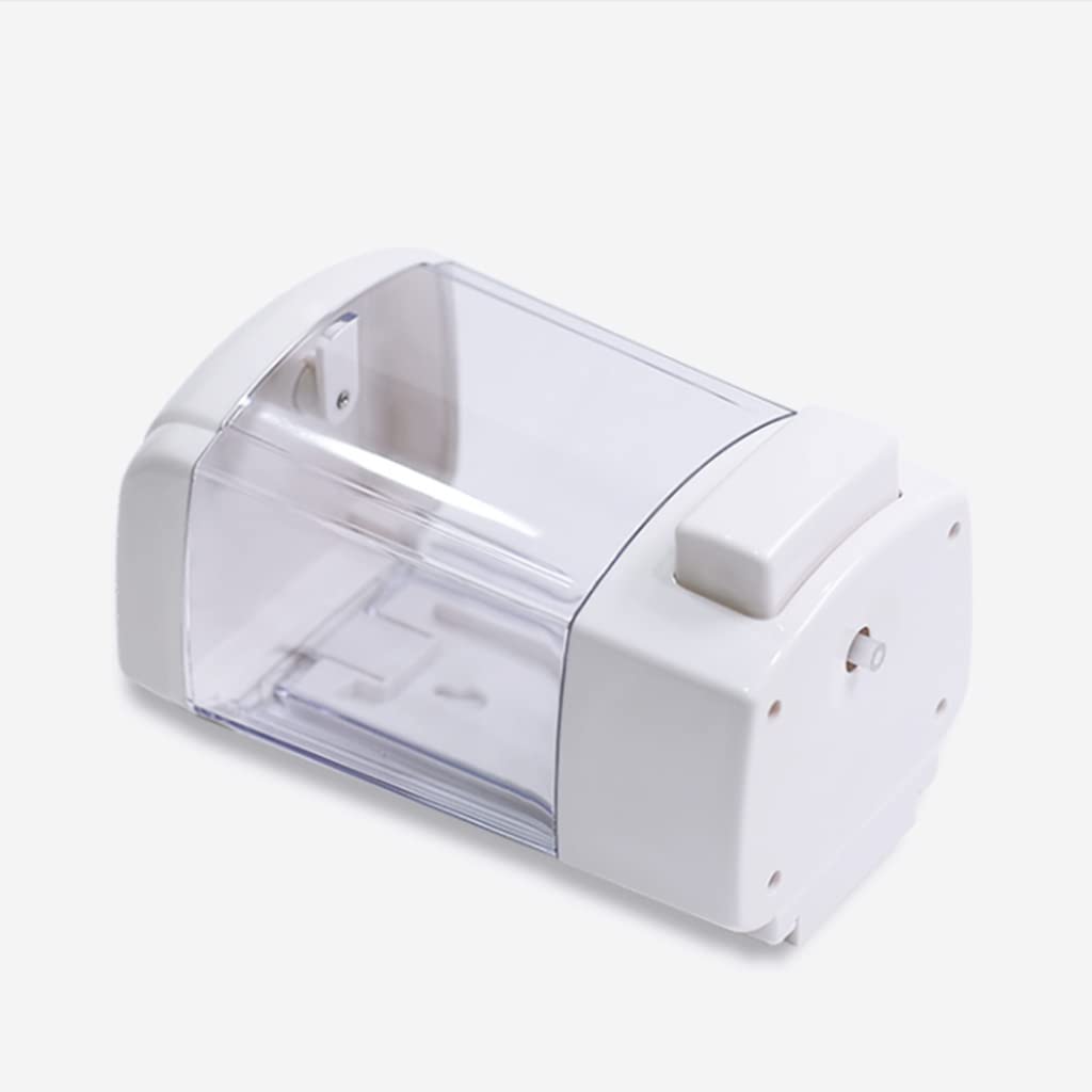 Wall Mounted Soap Dispenser with Transparent 500 ml Manual Press Design for Bathrooms Offices and Shared Sinks
