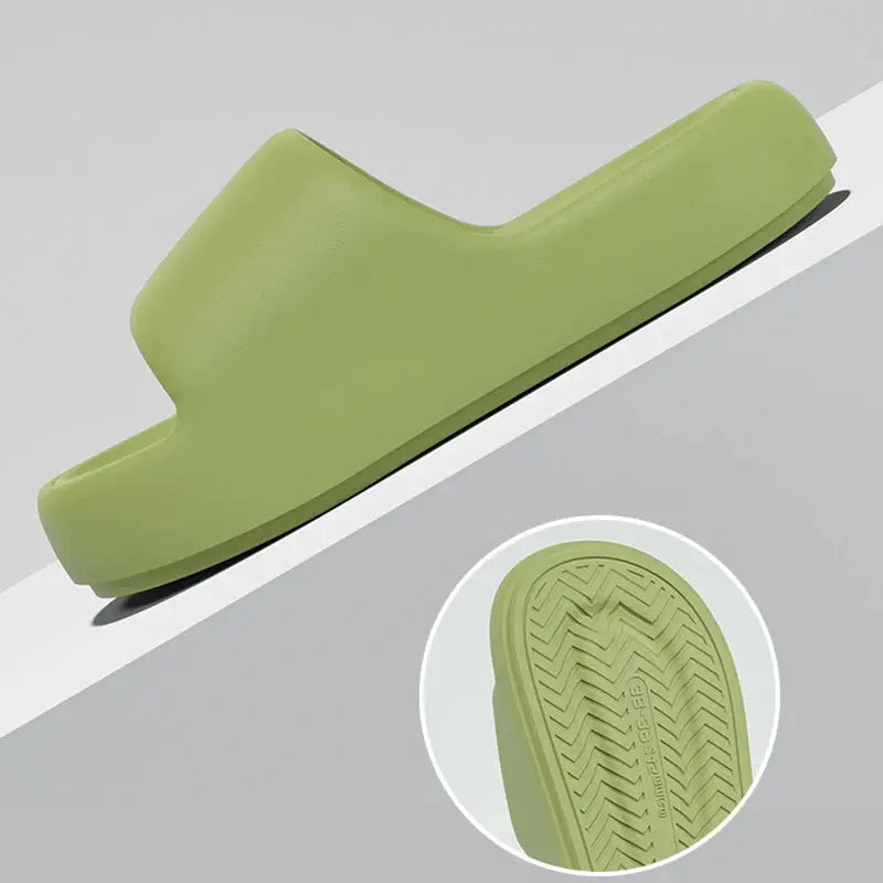 EVA Cloud Slippers Soft Sole Platform Slide Sandals Non Slip Design for Summer Home Beach and Casual Wear