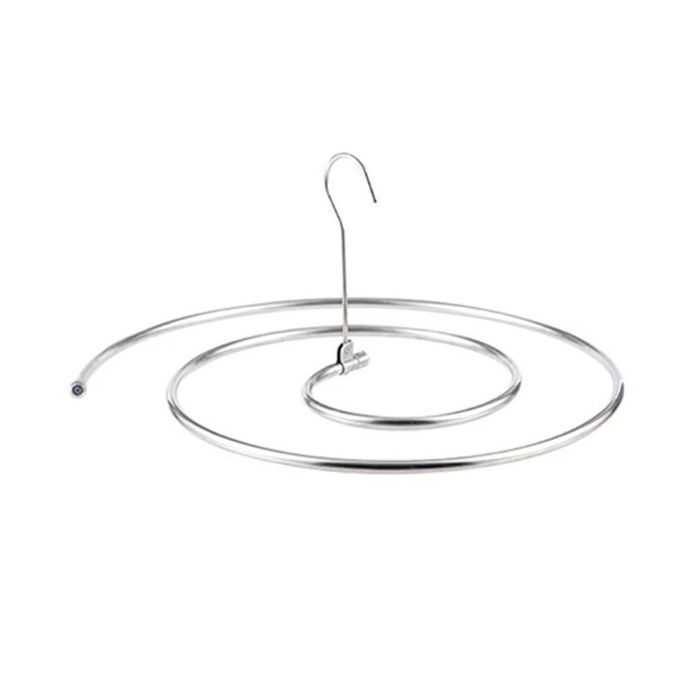2 Pcs Spiral Quilt Hanger with Rotating Stainless Steel Design for Blankets Sheets and Balcony Drying