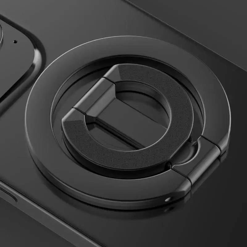 Magnetic Phone Ring Holder Double Sided MagSafe Grip Stand with 360 Rotation for iPhone and Universal Devices