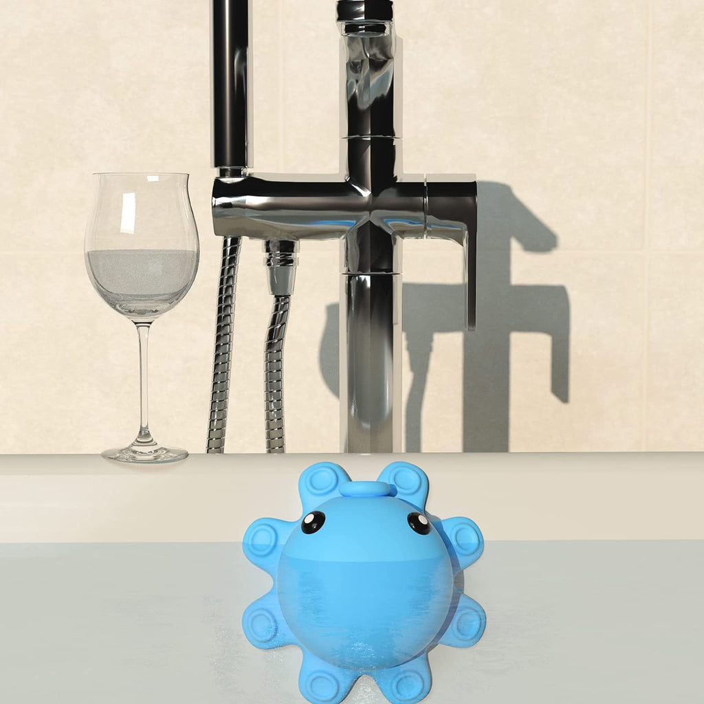 Silicone Bath Overflow Drain Cover with Stopper Design for Deeper Bathtub Water Use
