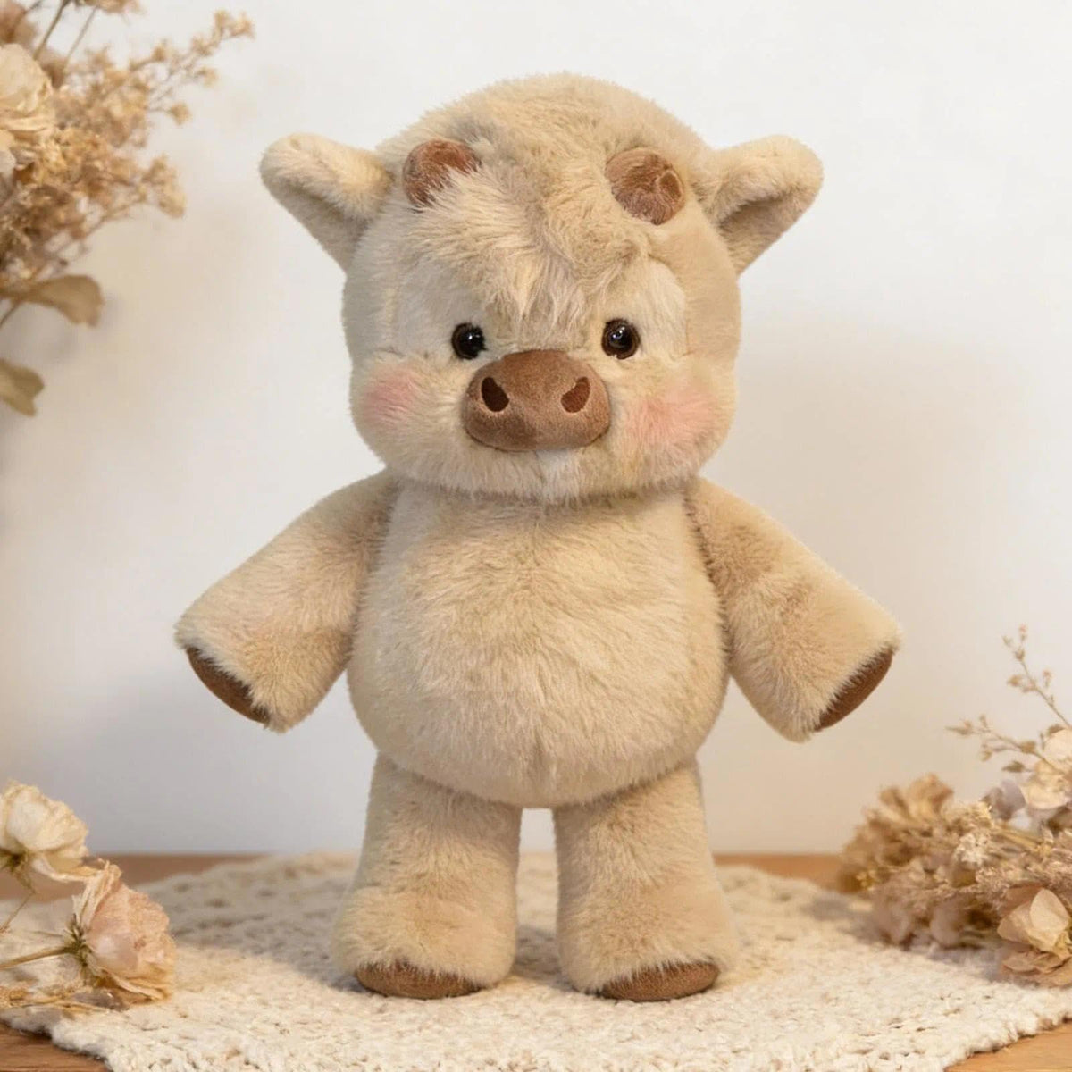 Running Plush Toy with Hand-Controlled Movement for Interactive Play and Room Decoration