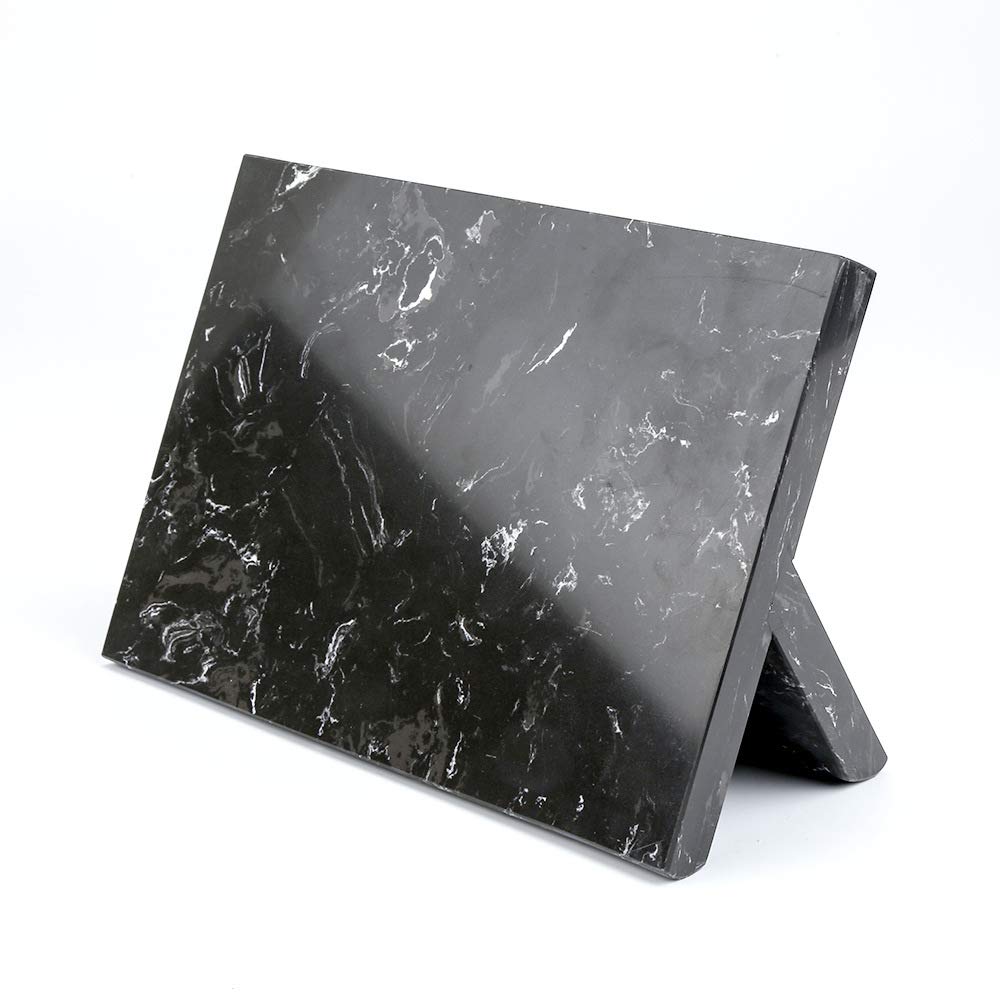 Marble Magnetic Knife Holder Stand with Countertop Display Design for Kitchen Knife Organization