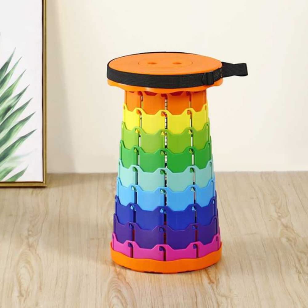 Portable Folding Camp Stool with Lightweight Compact Design for Camping Fishing and Outdoor Travel
