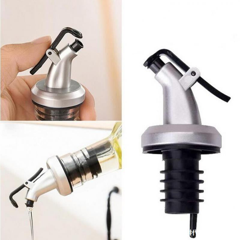 5Pcs Leakproof Oil Spouts Bottle Stopper Dispenser Set of 5 with Vented Design for Oil Vinegar Wine and Salad Use