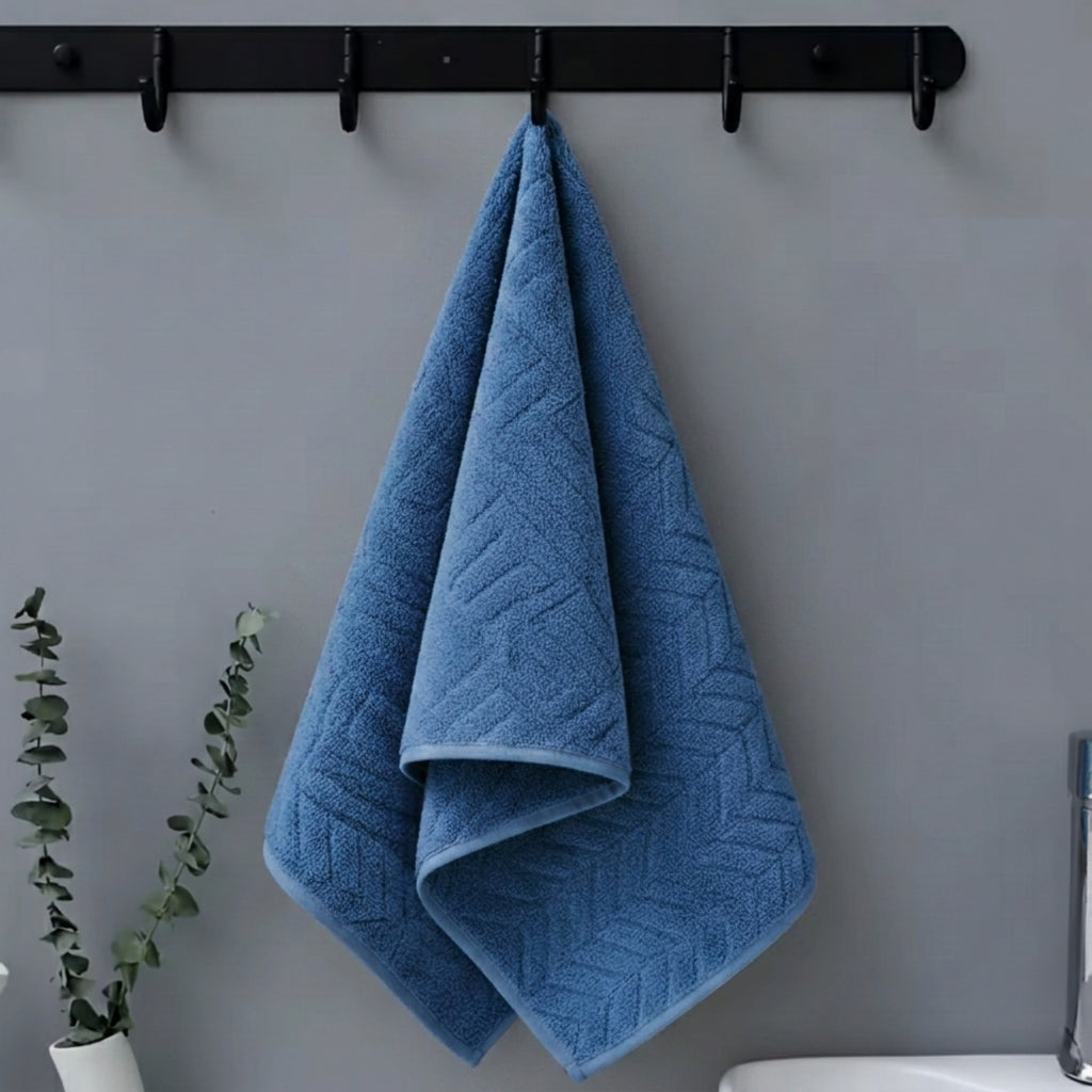 3 Pcs Thickened Coral Velvet Cotton Hand Towel for Adults, Soft & Quick-Drying