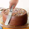 Stainless Steel Icing Frosting Spatula Set Straight and Curved Cake Decorating Tools