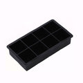 Jumbo Silicone Ice Tray with Flexible Square Mold Design for Cocktails Freezer Prep and DIY Ice Making