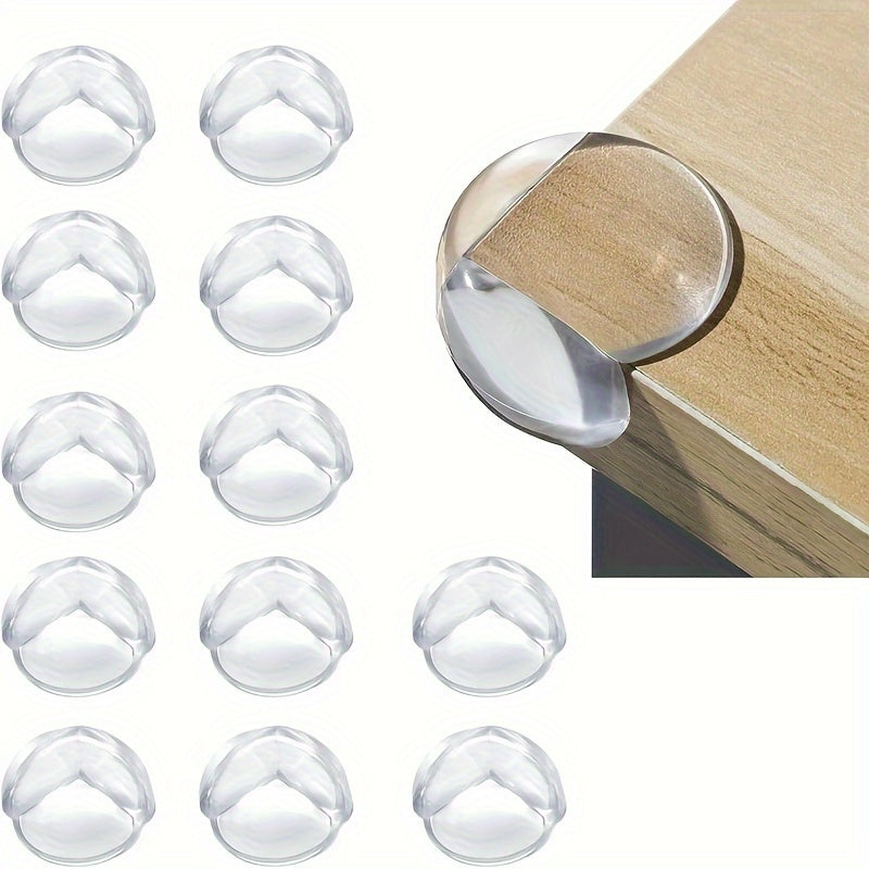Safety Silicone Table Corner and Edge Protectors for Children, Furniture, and Electric Sockets, Soft Anticollision Guard Covers