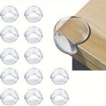 Safety Silicone Table Corner and Edge Protectors for Children, Furniture, and Electric Sockets, Soft Anticollision Guard Covers