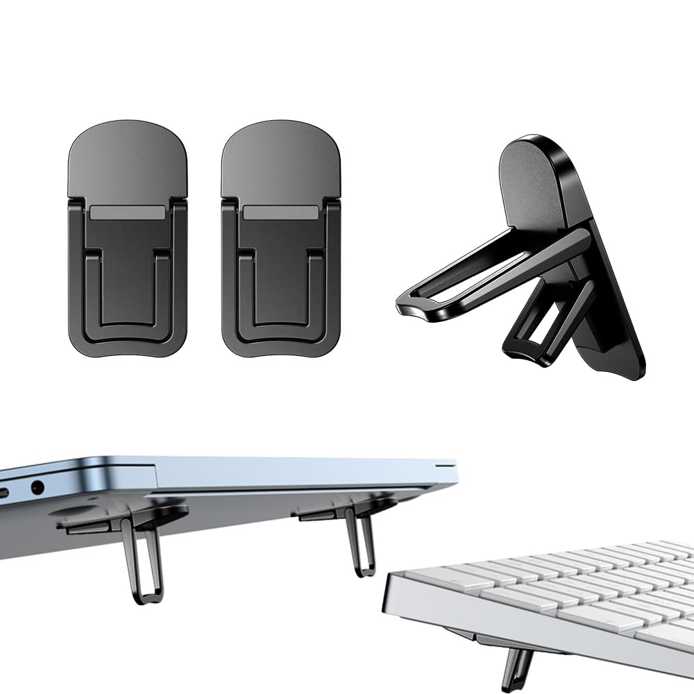 Mini Foldable Laptop Stand Adjustable Invisible Notebook Riser