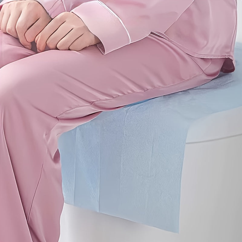 Disposable Toilet Seat Covers with Portable Travel Size Design for Public Restroom Hygiene Use