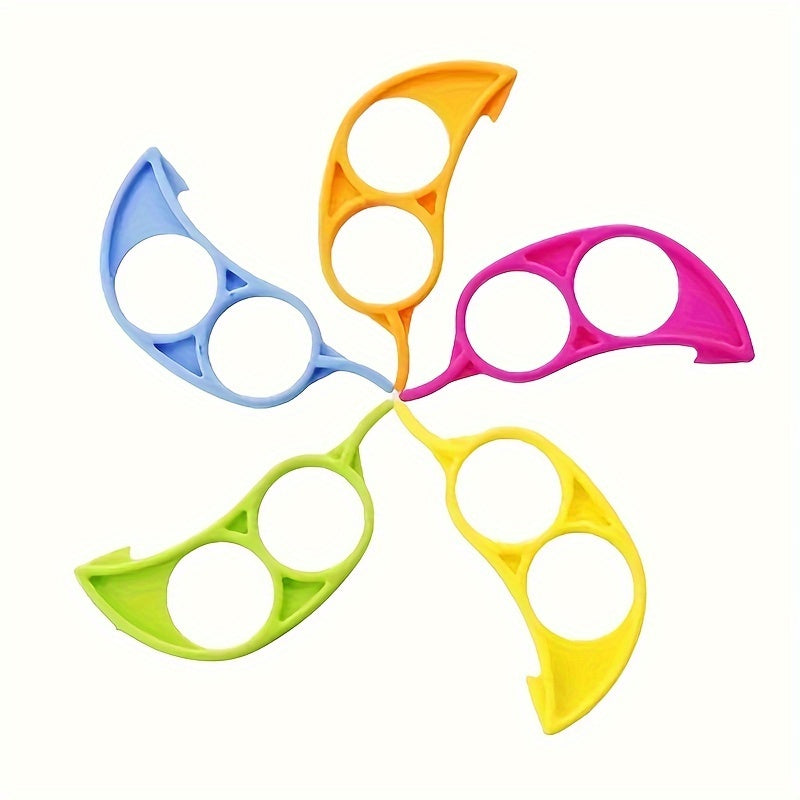 30 Pcs Citrus Orange Lemon Peeler Tool Easy Peel Plastic Fruit Slicer Kitchen Gadget