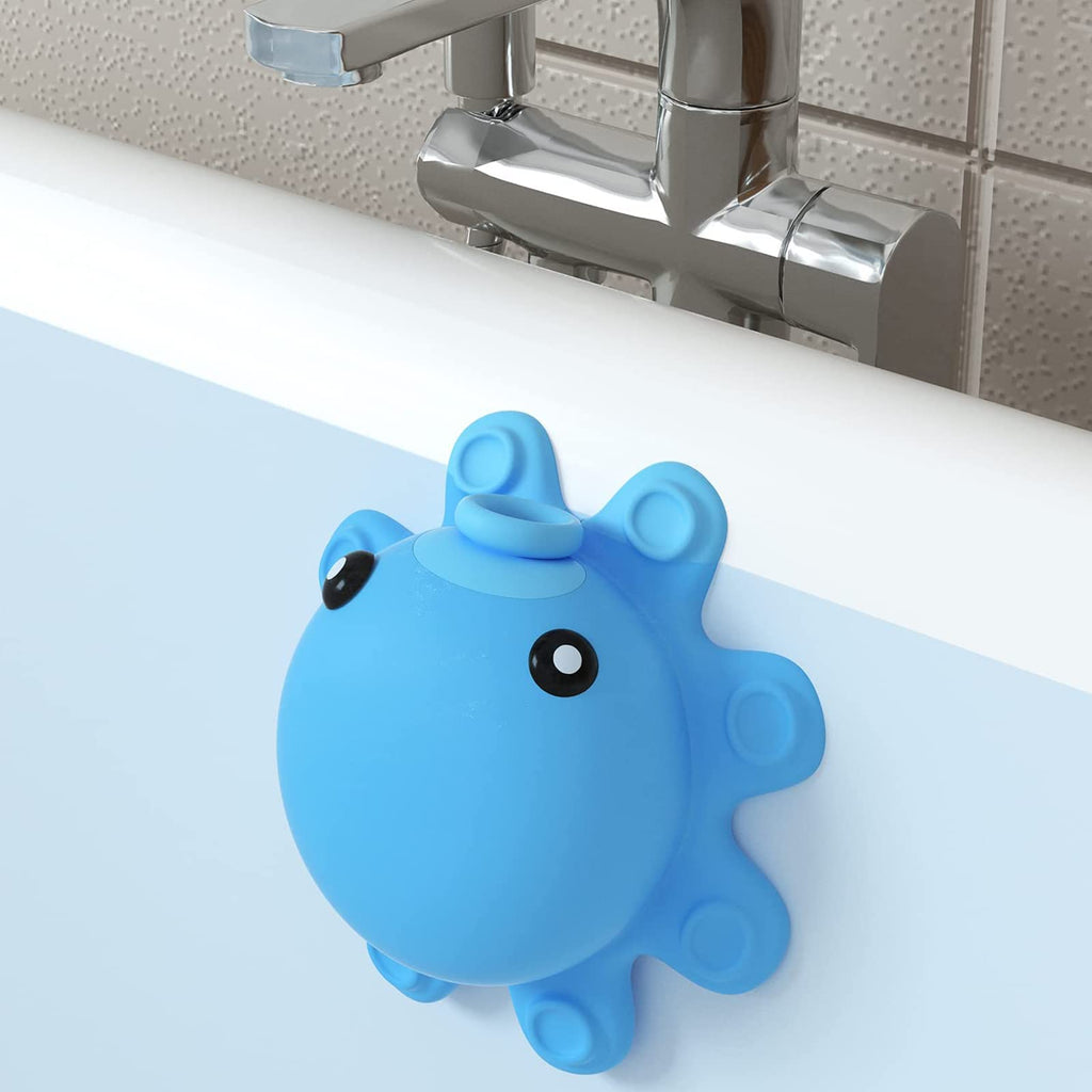 Silicone Bath Overflow Drain Cover with Stopper Design for Deeper Bathtub Water Use