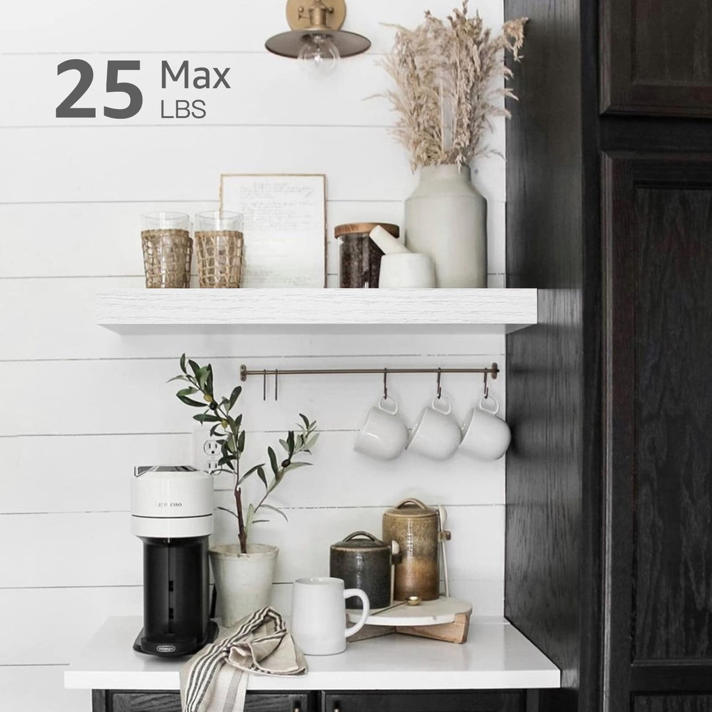Wooden Floating Shelf for Home Display Storage