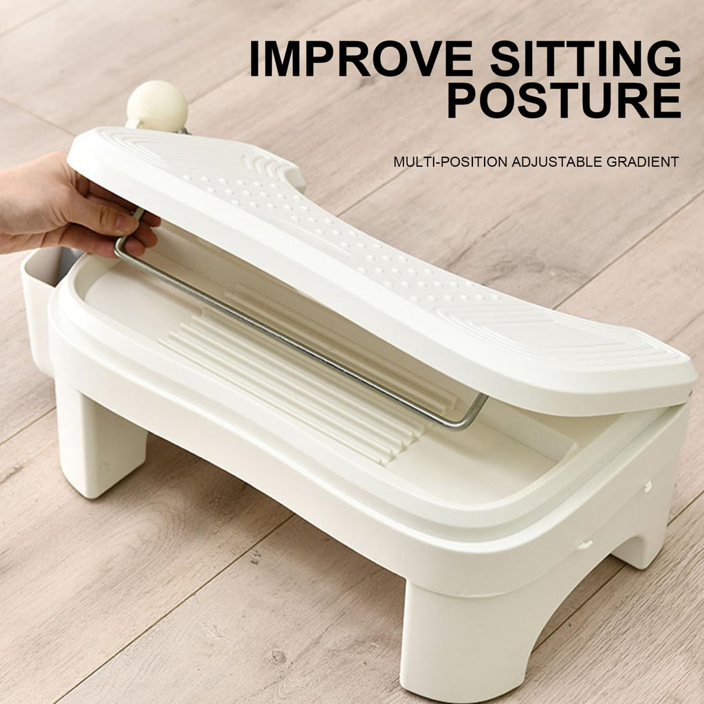 Toilet Footrest Stool with Ergonomic Squatting Design for Bathroom and Everyday Home Use