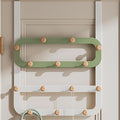 Powder-Coated Metal Over-the-Door Hook Rack, Easy-Install Hanging Organizer for Entryways, Bedrooms, or Bathrooms, Space-Saving Storage Solution