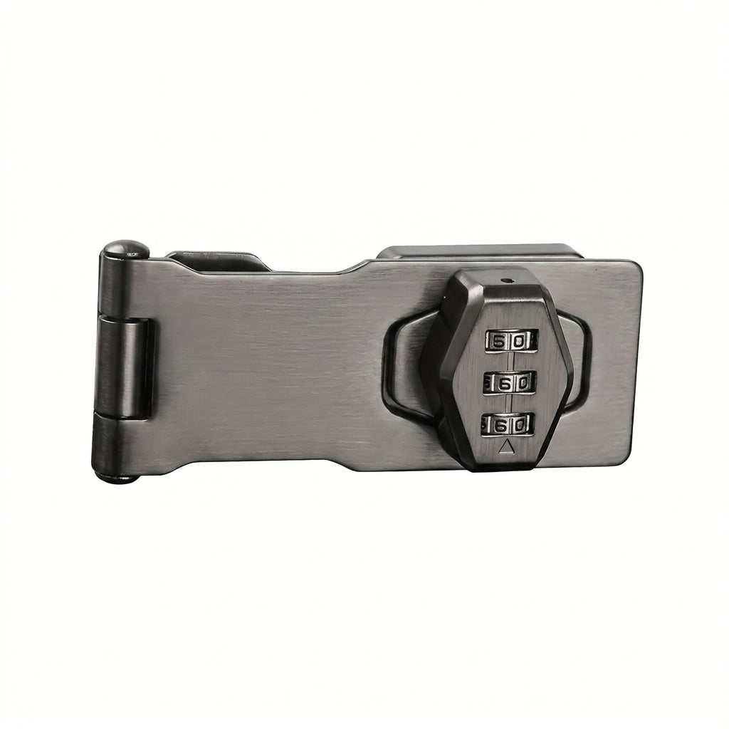 Keyless Combination Padlock with Zinc Alloy Password Design for Cabinets Drawers and Household Storage