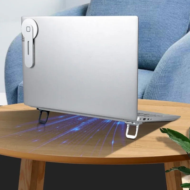 Mini Foldable Laptop Stand Adjustable Invisible Notebook Riser