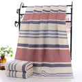 2Pcs 100% Pure Cotton Waffle Bath Towel with Honeycomb Weave for Home and Spa Use