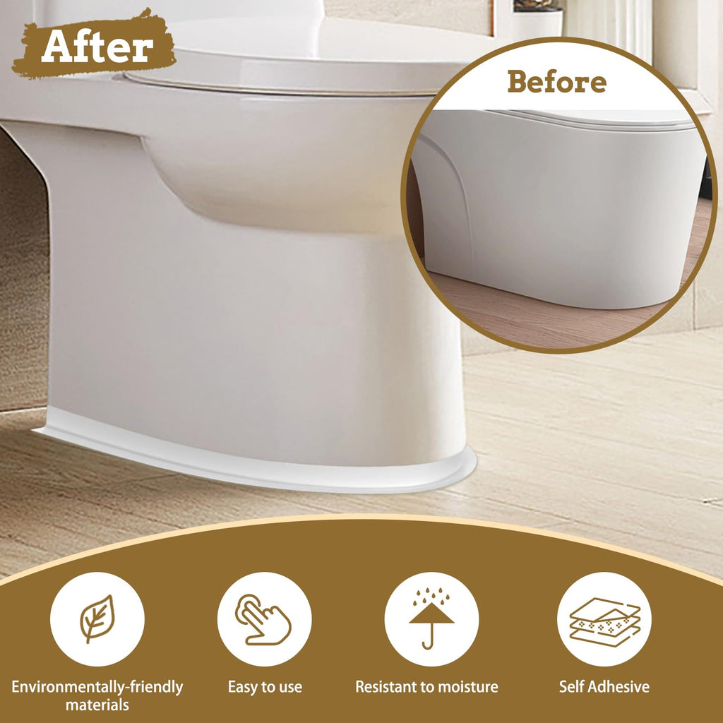 Waterproof Self Adhesive Caulk Tape Sealing Strip for Bathroom Kitchen Sink Tub and Wall Edges