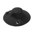 Cooling Bucket Hat with Solar Fan and Quick Dry Wide Brim Design for Outdoor Summer Activities
