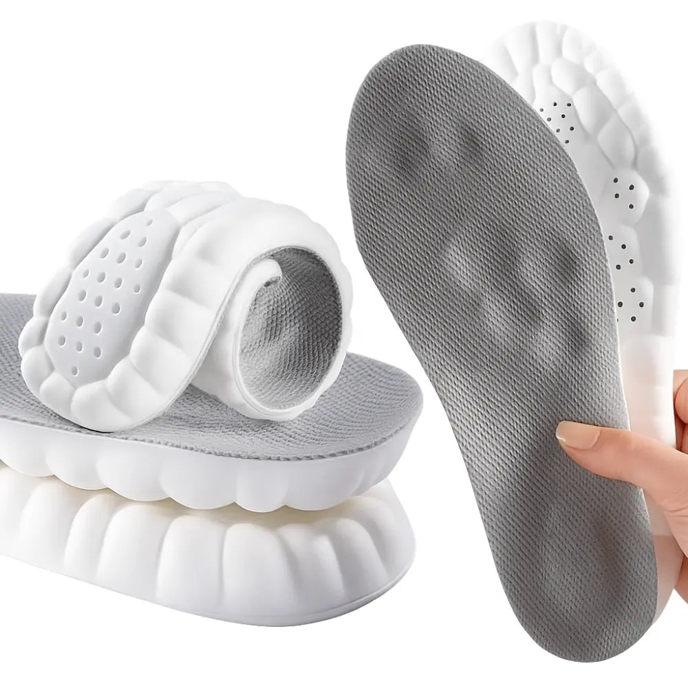 Clouds Memory Foam Insoles with Arch Support and Cushioned Design for Everyday Shoe Comfort