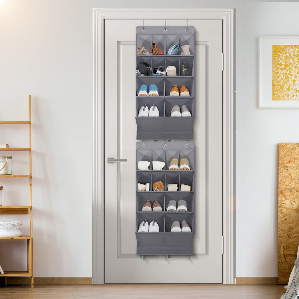 Over Door Shoes Organizer with Multi Pockets