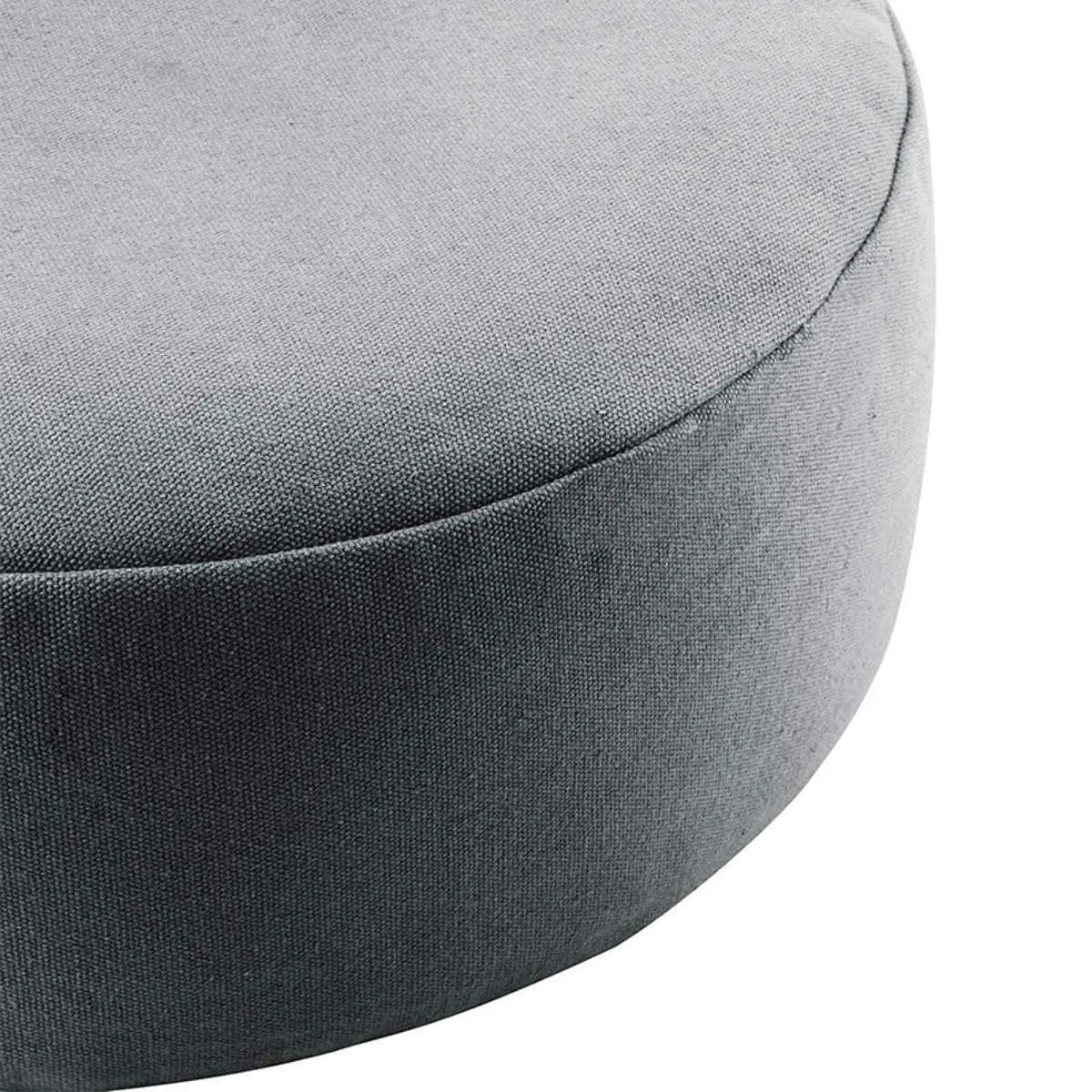 Zafu Meditation Seat Cushion with Removable Cotton Cover and Memory Foam Core for Yoga and Floor Sitting