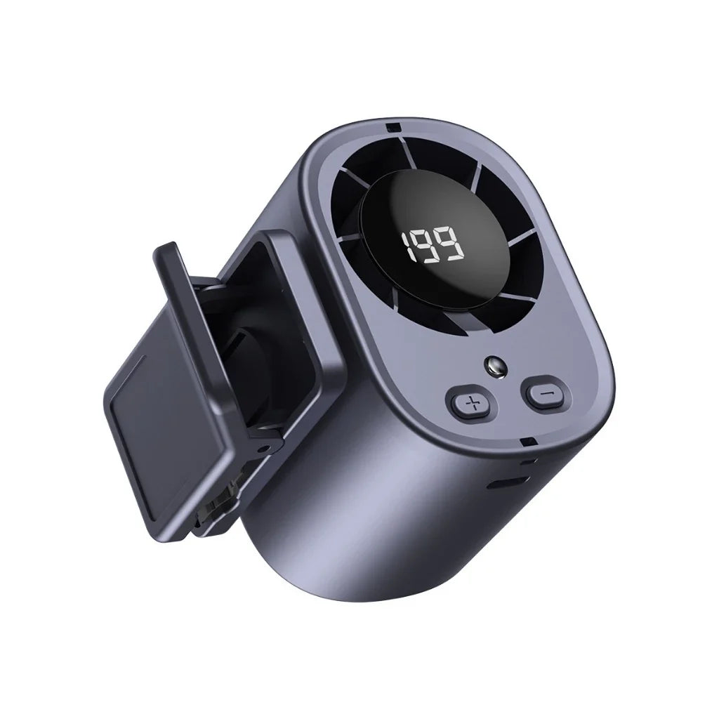 Portable Clip On Rechargeable Fan with 360° Rotation, 100 Speed Control and USB Charging for Indoor and Outdoor Use