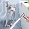 Handheld Toilet Bidet Sprayer with Dual Mode Pressure Control for Toilet Cleaning and Bathroom Use