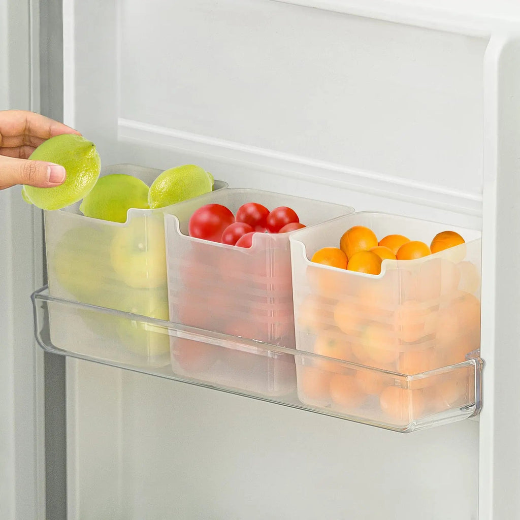 Plastic Refrigerator Storage Box Organizer for Fruit Food Fridge
