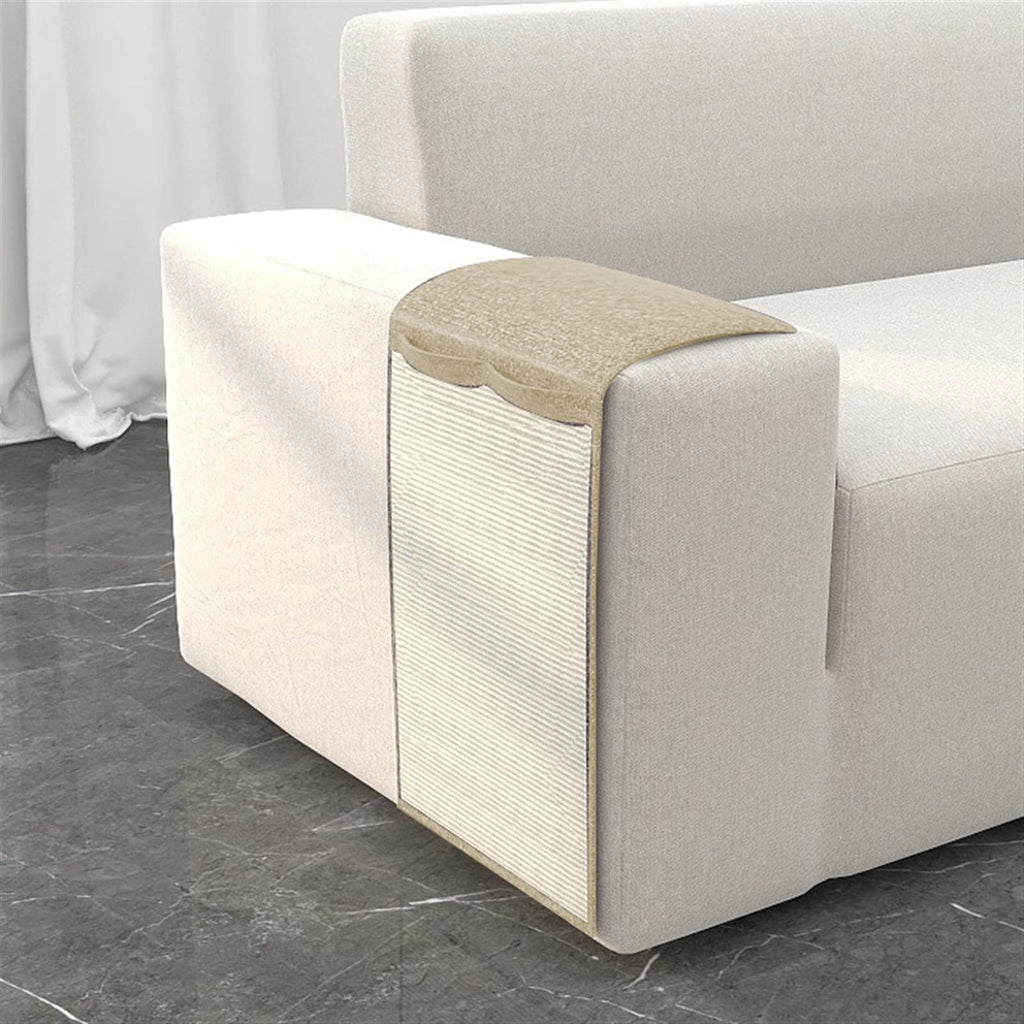 Furniture Protectors from Cats Large Sisal Scratching Mat for Sofa Corners and Upholstery Protection