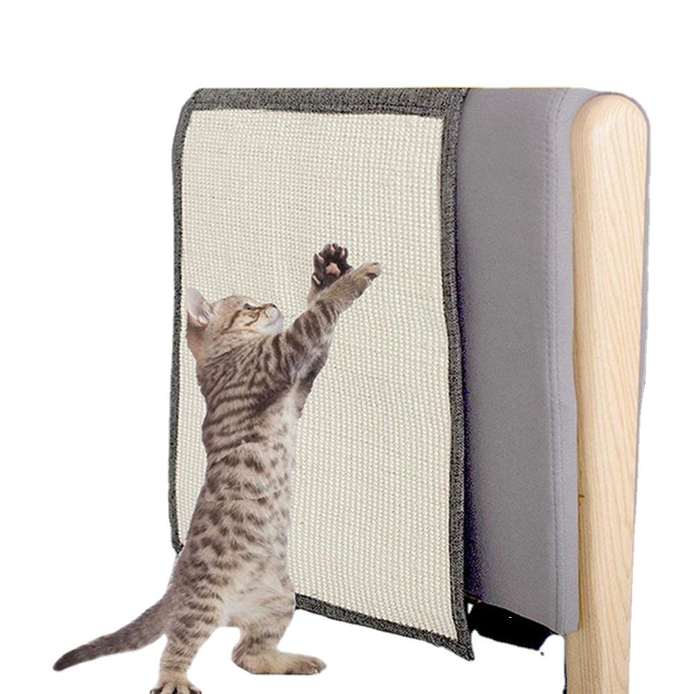 Furniture Protectors from Cats Large Sisal Scratching Mat for Sofa Corners and Upholstery Protection