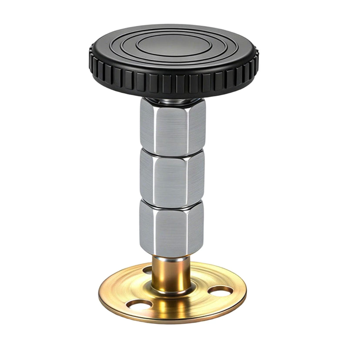 Adjustable Bed Frame Stabilizer with Self Adhesive Threaded Support for Furniture Anti Shake Use
