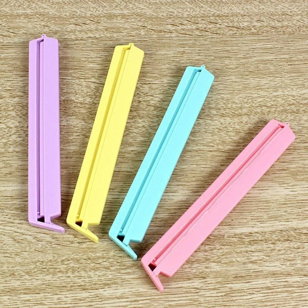 Plastic Food Bag Clips Set for Snack Sealing Storage