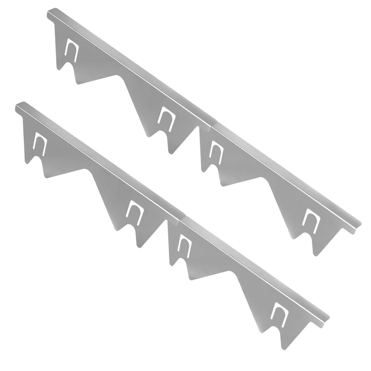 Adjustable Stainless Steel Stove Gap Covers for Kitchen Counter Spill Protection and Gap Filling