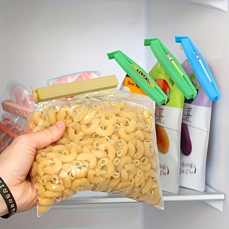 Plastic Food Bag Clips Set for Snack Sealing Storage
