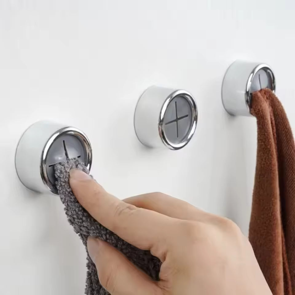 Self Adhesive Towel Clip Holder for Bathroom Kitchen