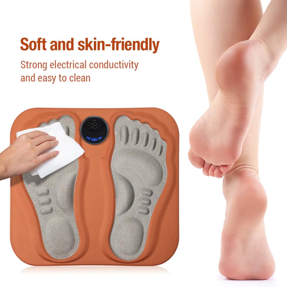 Foot Massage Pad with Remote Control and Adjustable Modes for Daily Relaxation Use
