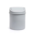 Mini Desktop Trash Bin with Lid for Desk Workspace