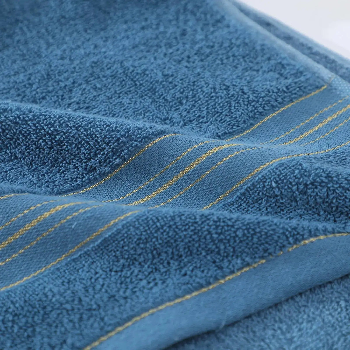 Thickened Absorbent Hand Towel with Soft Woven Polyester Cotton Blend for Home Use