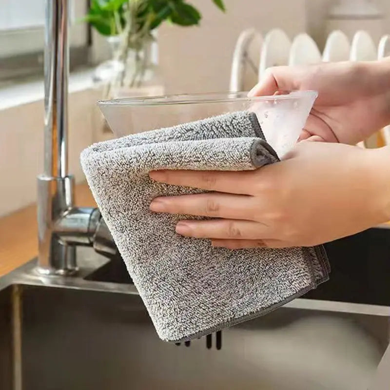 Microfiber Face Cloths Highly Absorbent Washcloth for Bathroom, Gym, Spa and Makeup Removal