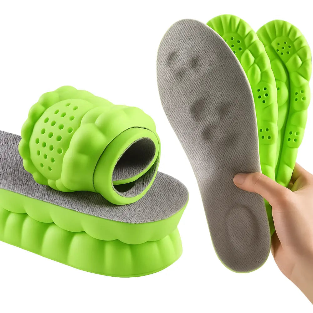 Clouds Memory Foam Insoles with Arch Support and Cushioned Design for Everyday Shoe Comfort