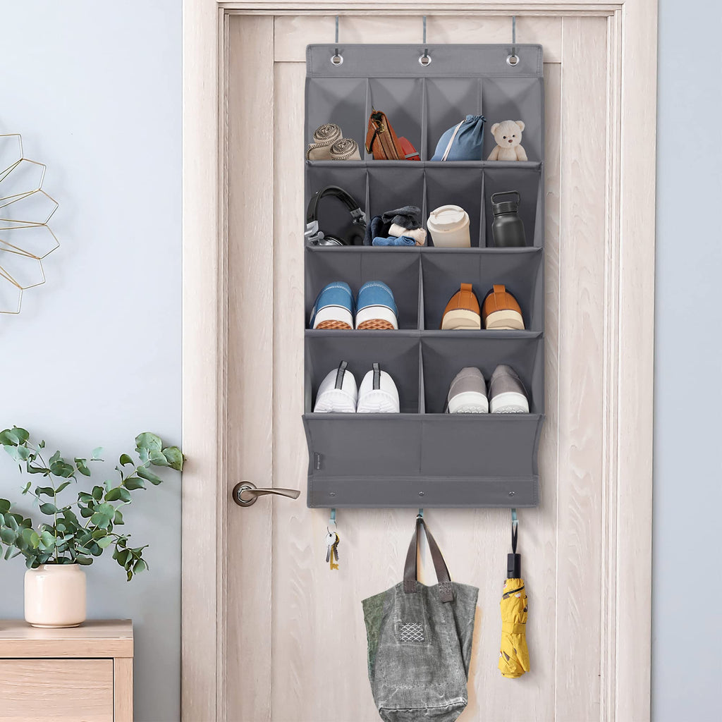 Over Door Shoes Organizer with Multi Pockets