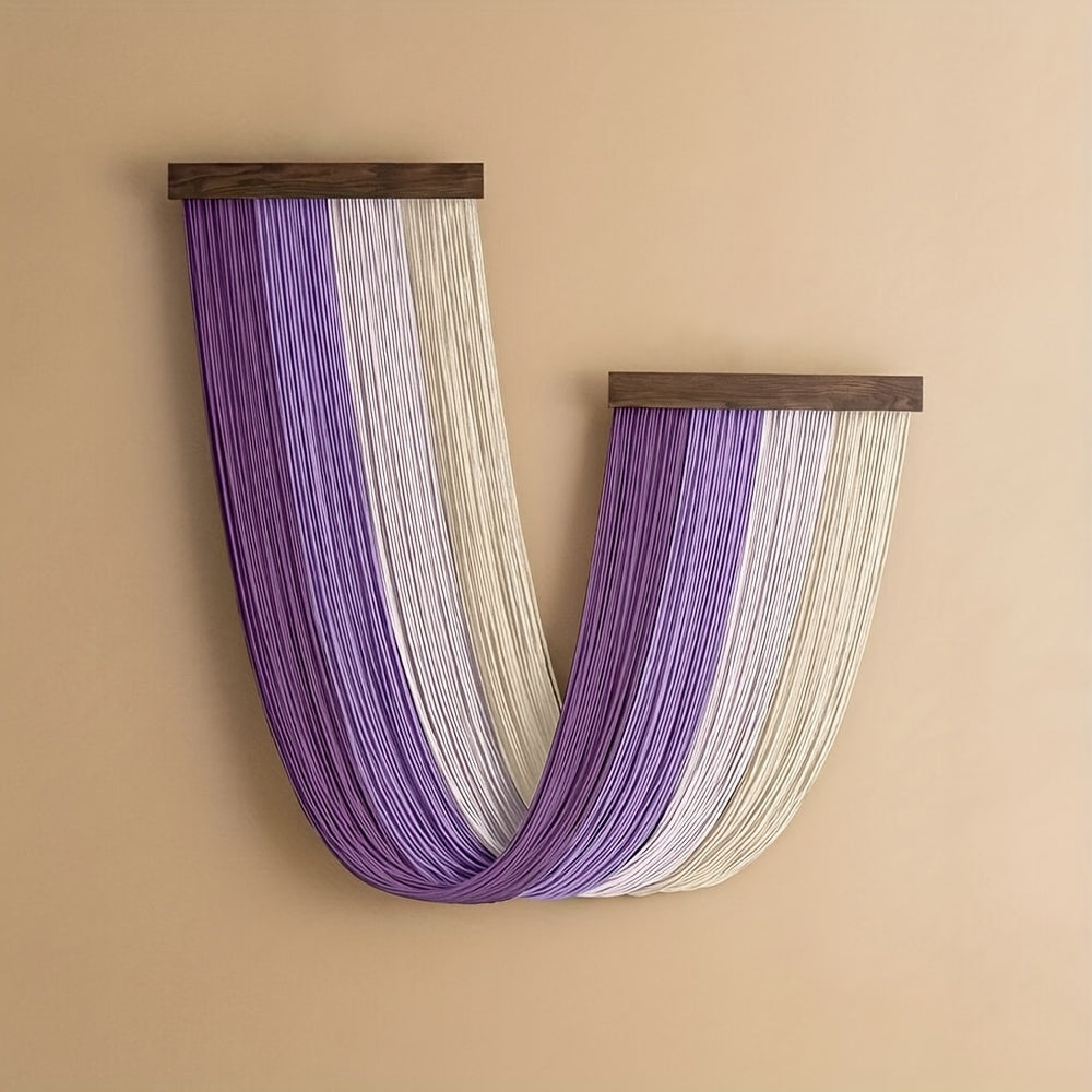 Bohemian Wall Hanging Tapestry Handwoven Cotton with Tassel Design for Living Room Bedroom and Home Decor